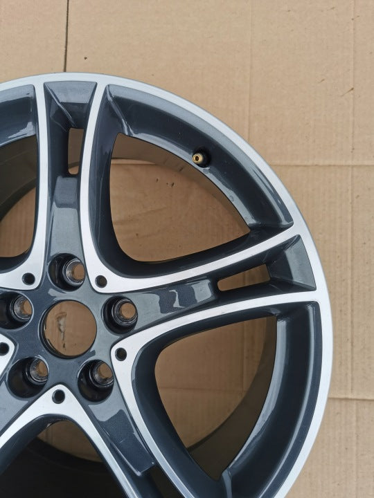 1x Alufelge 18 Zoll 8.0" 5x112 57ET 6855092 BMW 2 F45 F46 Rim Wheel FEL2967634416bk