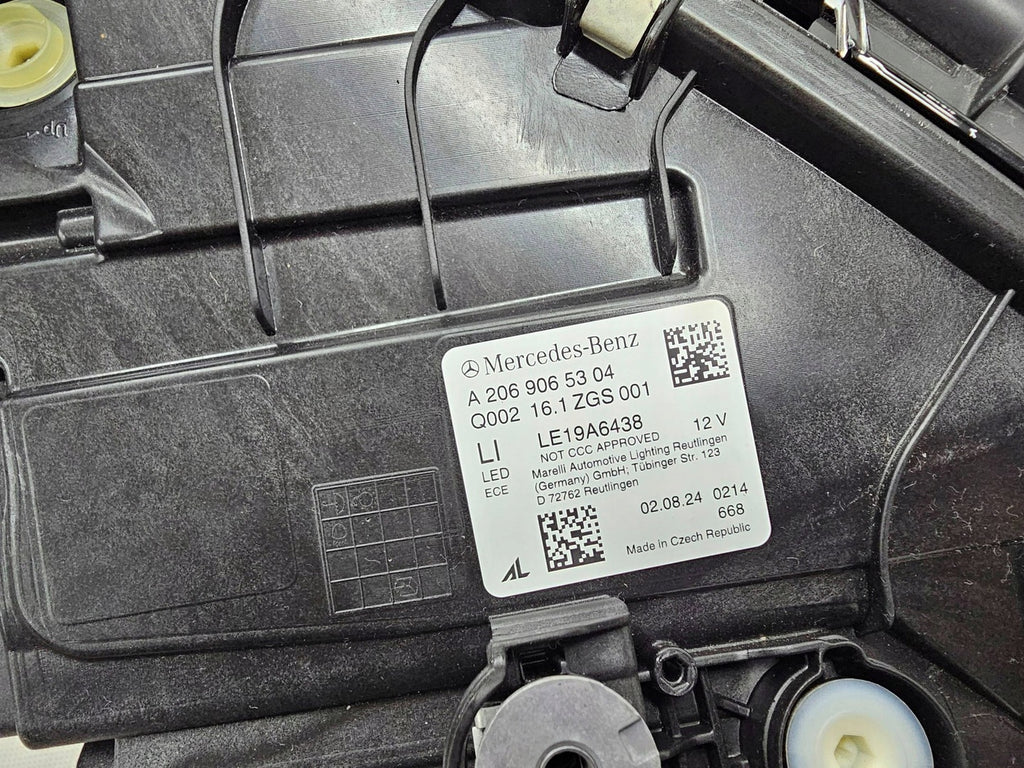 Frontscheinwerfer Mercedes-Benz W206 A2069065304 Full LED Links Headlight SCH2673688467xg