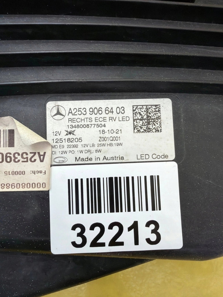 Frontscheinwerfer Mercedes-Benz Glc A2539066403 LED Rechts Headlight SCH1146390035lk