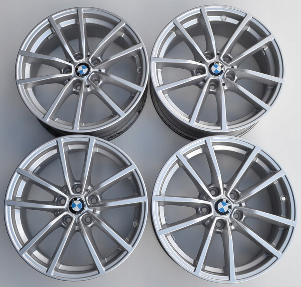 4x Alufelge 17 Zoll 7.5" 5x112 30ET Glanz Silber 6883520 BMW G22 Rim Wheel FEL2959316916iy