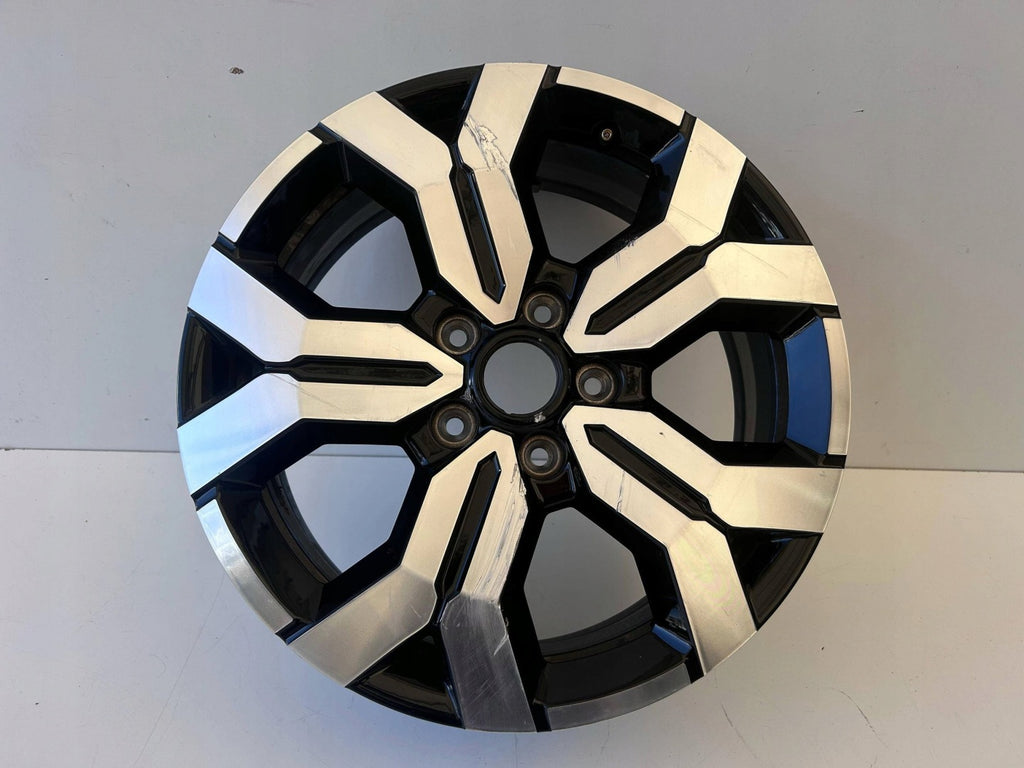 1x Alufelge 17 Zoll 6.5" 5x114.3 50ET Glanz Schwarz 403000531 Dacia Duster FEL1080654520gx