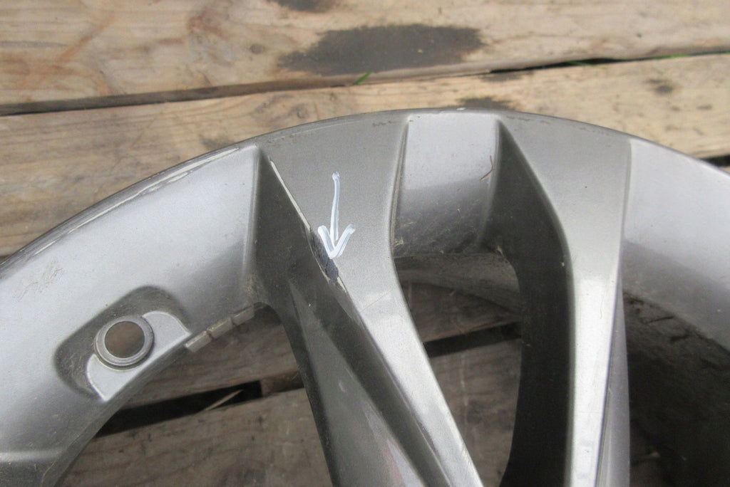 1x Alufelge 16 Zoll 6.5" 5x114.3 48ET Hyundai Rim Wheel