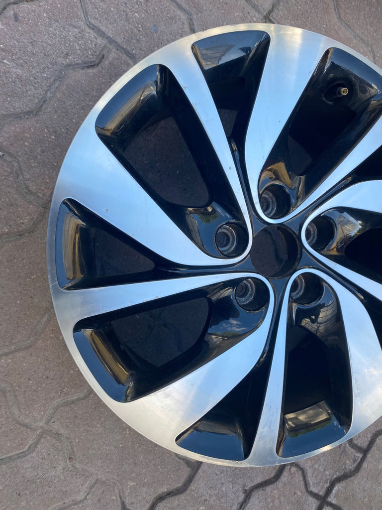 1x Alufelge 17 Zoll 7.0" 5x108 46ET Glanz Schwarz 9810098477 Citroën Rim Wheel FEL5301311195vf