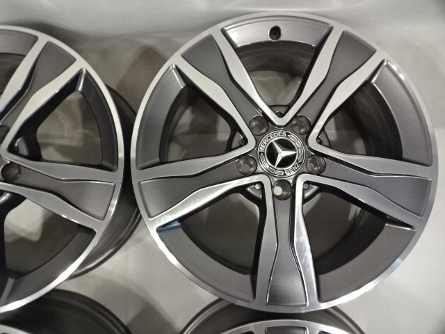 4x Alufelge 17 Zoll 7.0" 5x112 48ET A2054010800 Mercedes-Benz W205 A205 FEL3194925199ss