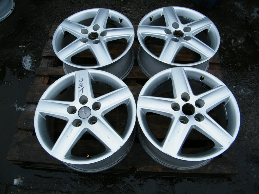 1x Alufelge 17 Zoll 7.5" 5x112 45ET Matt Silber Audi Octavia Golf Vii Rim Wheel