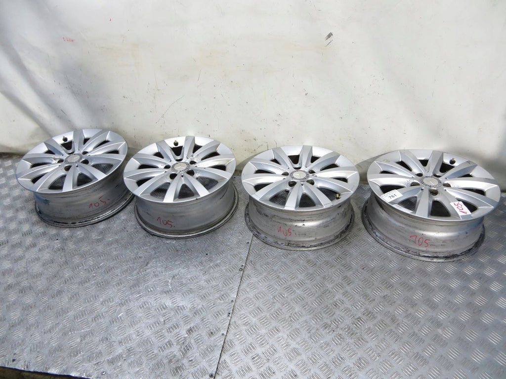 4x Alufelge 16 Zoll 6.5" 5x112 A2464010202 Mercedes-Benz W246 Rim Wheel FEL6170467273aa