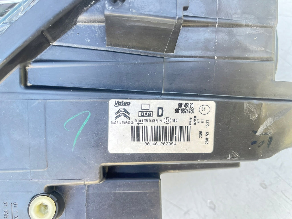 Frontscheinwerfer Citroën Berlingo 9816824780 LED Rechts Scheinwerfer Headlight
