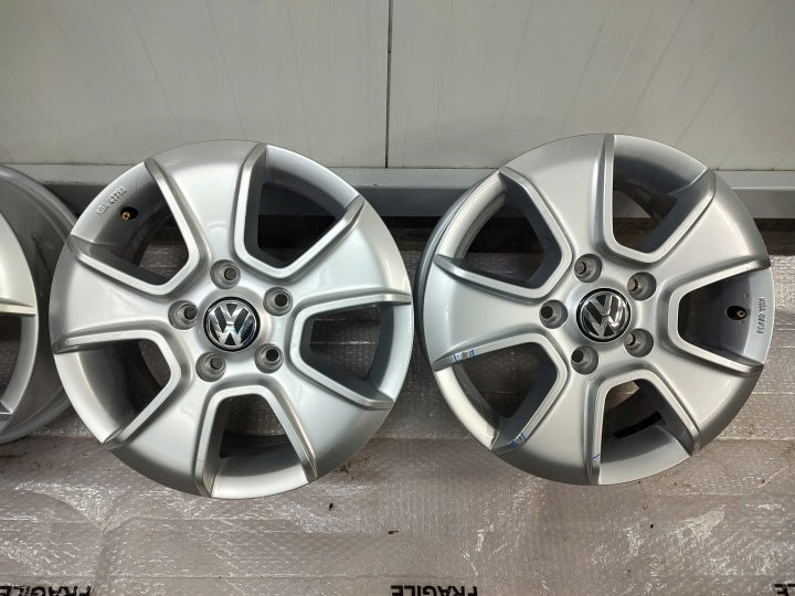 4x Alufelge 16 Zoll 6.5" 5x120 62ET 2H0071496 VW Amarok Crafter Rim Wheel FEL2205831933dj