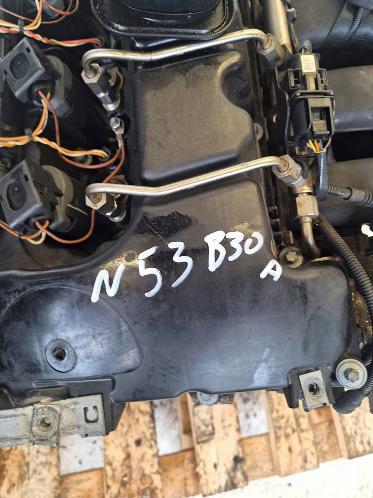 Motor BMW E60 E90 N53B30A 3.0 Benzin Engine Unkomplett