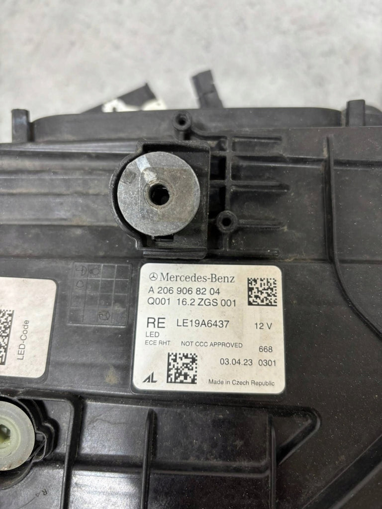Frontscheinwerfer Mercedes-Benz W206 A2069068204 LED Rechts Headlight SCH6465795207pc