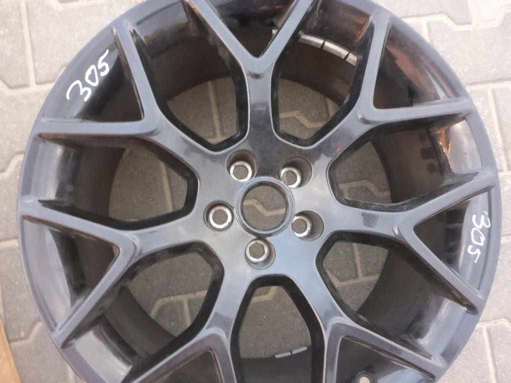 1x Alufelge 19 Zoll 9.5" 5x108 27ET Jaguar Xj Xf Rim Wheel