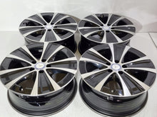 Load image into Gallery viewer, 4x Alufelge 18 Zoll 8.0" 5x112 43ET Glanz Schwarz A2134013700 Mercedes-Benz FEL6962711007uq