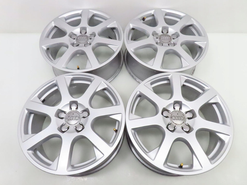 4x Alufelge 17 Zoll 7.0" 5x112 37ET Glanz Silber 8R0601025E Audi Q5 Q3 Rim Wheel FEL5979320567jx