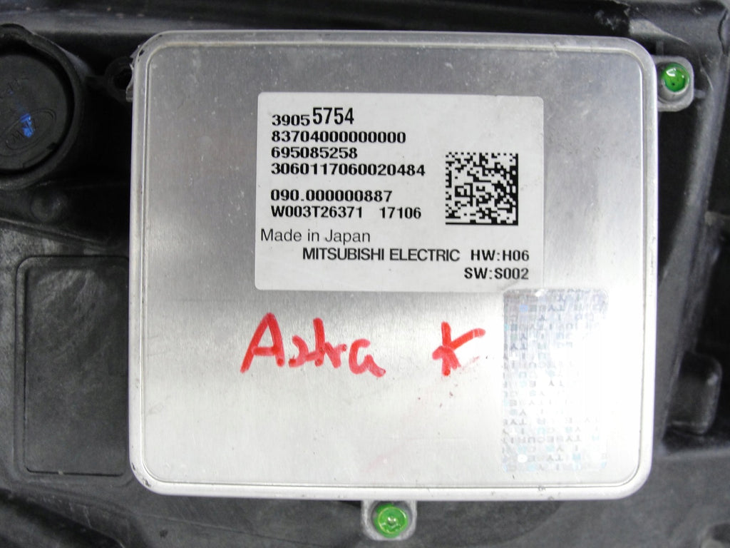 Frontscheinwerfer Opel Astra K 39228805 LED Links Scheinwerfer Headlight SCH2550802860zd