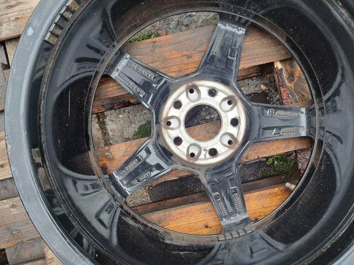 1x Alufelge 18 Zoll 7.5" 5x112 44ET A2054011100 Mercedes-Benz A205 Rim Wheel FEL3239604481wi