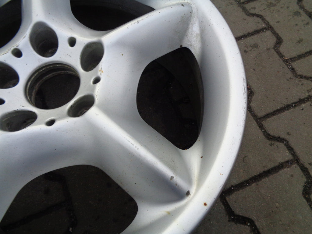 1x Alufelge 17 Zoll 7.5" 5x120 Glanz Silber 1096159-13 BMW Rim Wheel FEL4540002511bt