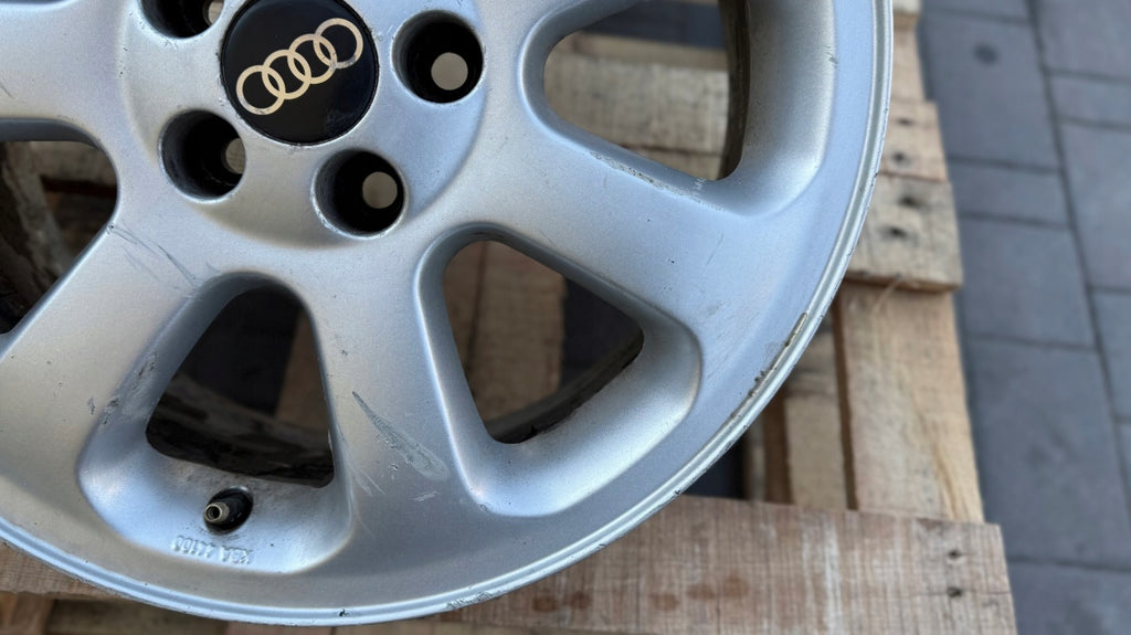 1x Alufelge 16 Zoll 6.5" 5x100 42ET Glanz Silber 1U0601025D Audi I Rim Wheel FEL3691007427vg