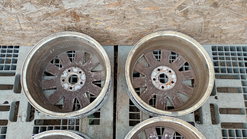 4x Alufelge 16 Zoll 6.5" 5x108 8200051211 Renault Rim Wheel FEL4093415036ob