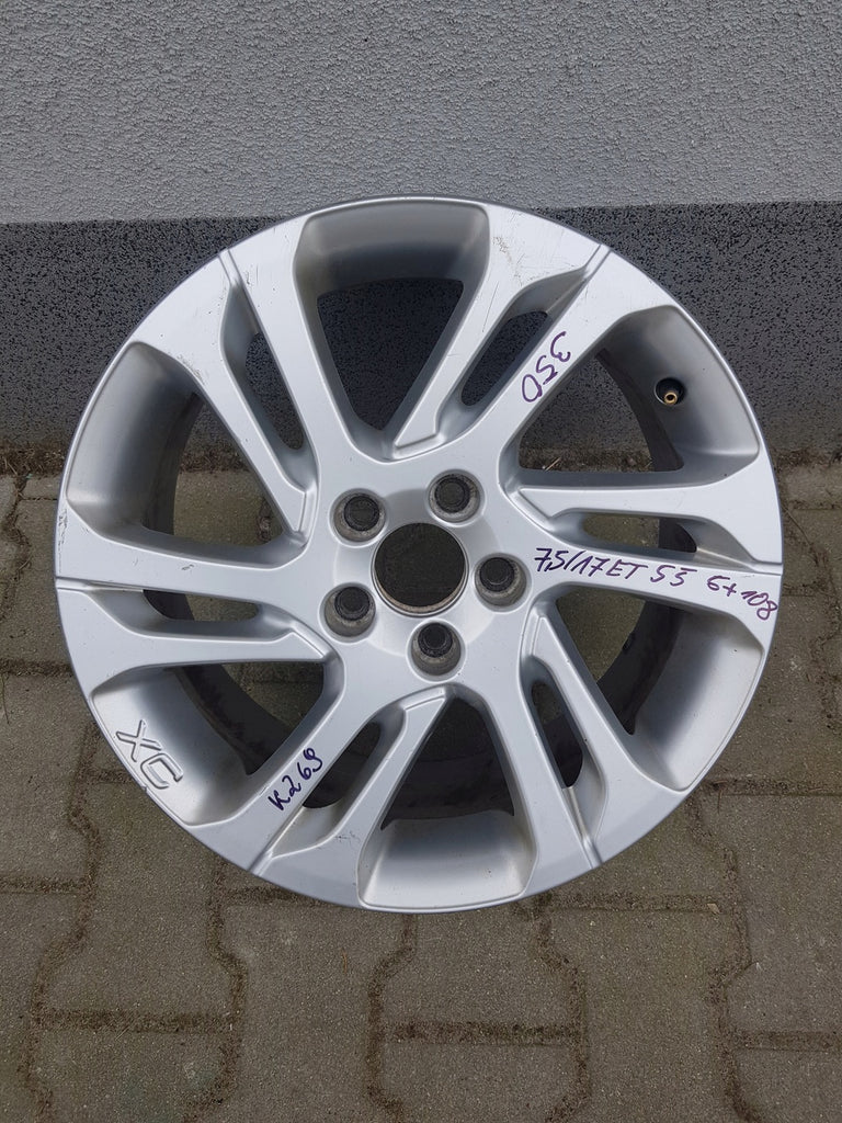 1x Alufelge 17 Zoll 7.5" 5x108 31362384 Volvo Xc60 Rim Wheel