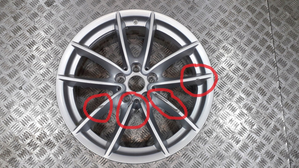 1x Alufelge 18 Zoll 7.0" 5x112 22ET Glanz Silber 6880047 BMW G31 G30 Rim Wheel FEL5783085262tj