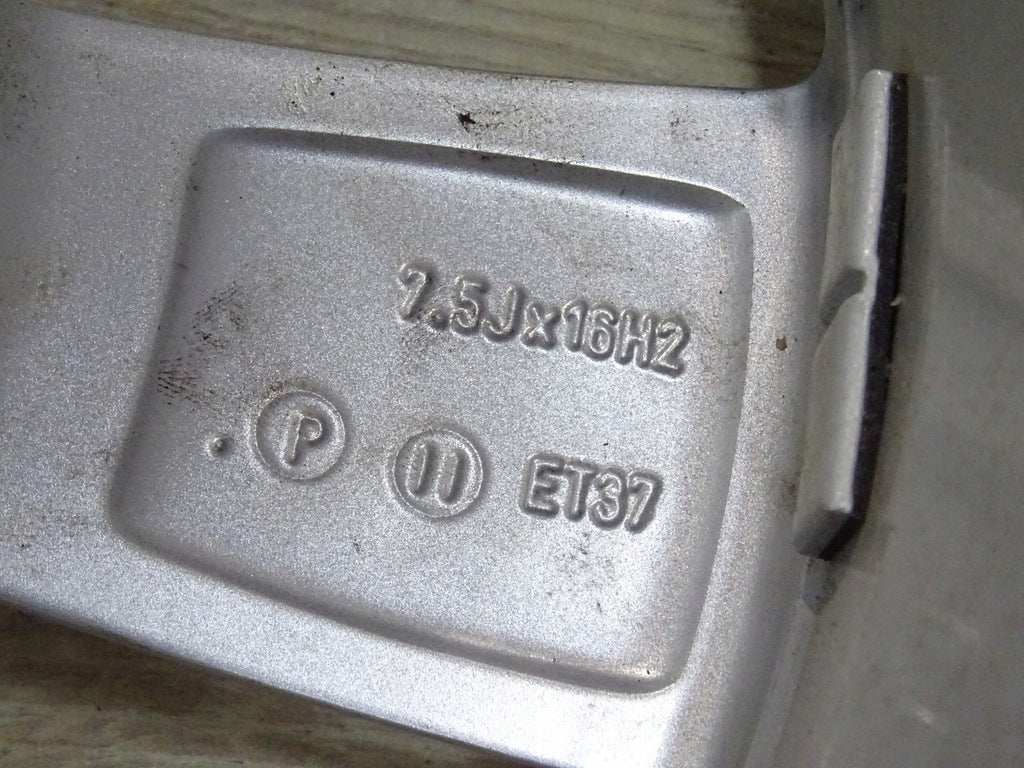 1x Alufelge 16 Zoll 7.5" 5x112 37ET Glanz Silber 4G0071496 Audi Rim Wheel FEL7821270898ts