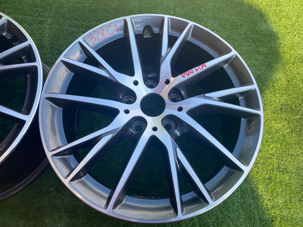 1x Alufelge 17 Zoll 7.0" 5x112 47ET 7849122 BMW 1 F40 Rim Wheel FEL1960520594vx