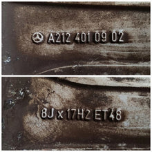 Load image into Gallery viewer, 4x Alufelge 17 Zoll 8.0" 5x112 48ET Glanz Grau A2124010902 Mercedes-Benz W212 FEL7877470153tn