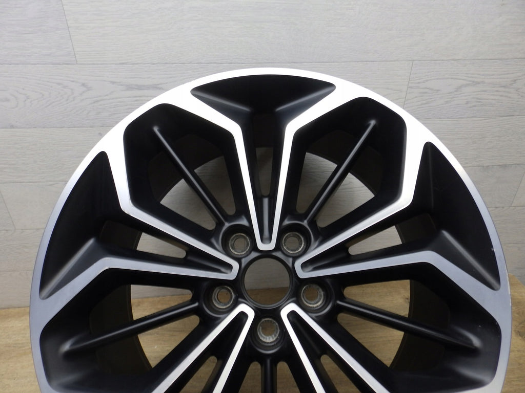 1x Alufelge 18 Zoll 8.0" 5x108 55ET Matt Schwarz JX7C-1007-H1 Ford Mondeo