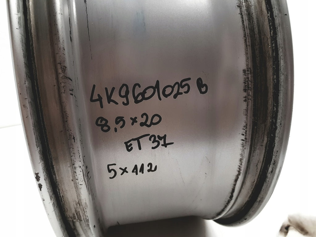 1x Alufelge 20 Zoll 8.5" 5x112 37ET 4K9601025 Audi A6 C8 Rim Wheel FEL3507383740nk