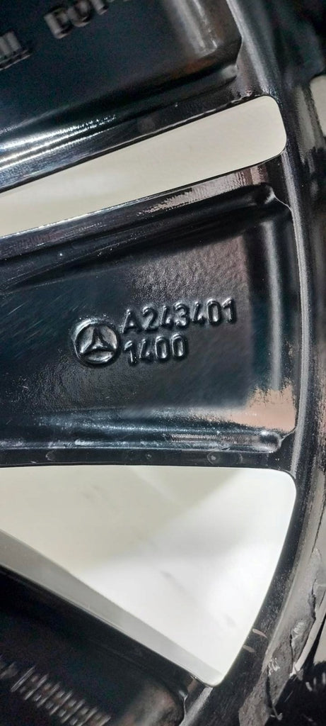1x Alufelge 18 Zoll 7.5" 5x112 53 5ET A2434011400 Mercedes-Benz Eqa Rim Wheel FEL3697870506lb