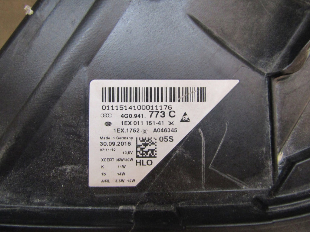 Frontscheinwerfer Audi A6 C7 4G0941773C LED Ein Stück (Rechts oder Links) SCH6457071509pr