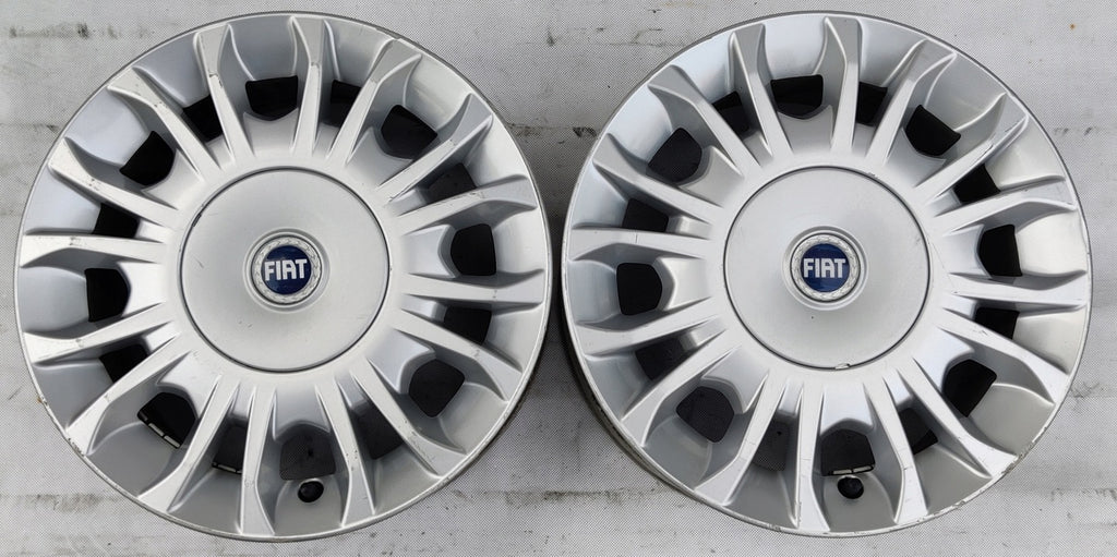 1x Alufelge 14 Zoll 6.0" 4x98 35ET Glanz Silber 46745116 Fiat 1 Rim Wheel