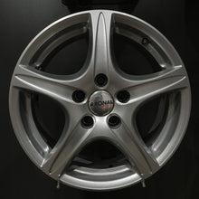 Laden Sie das Bild in den Galerie-Viewer, 4x Alufelge 16 Zoll 6.5" 5x112 40ET Glanz Silber Audi I Rim Wheel FEL8799543616qb