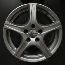 Laden Sie das Bild in den Galerie-Viewer, 4x Alufelge 16 Zoll 6.5" 5x112 40ET Glanz Silber Audi I Rim Wheel FEL8799543616qb