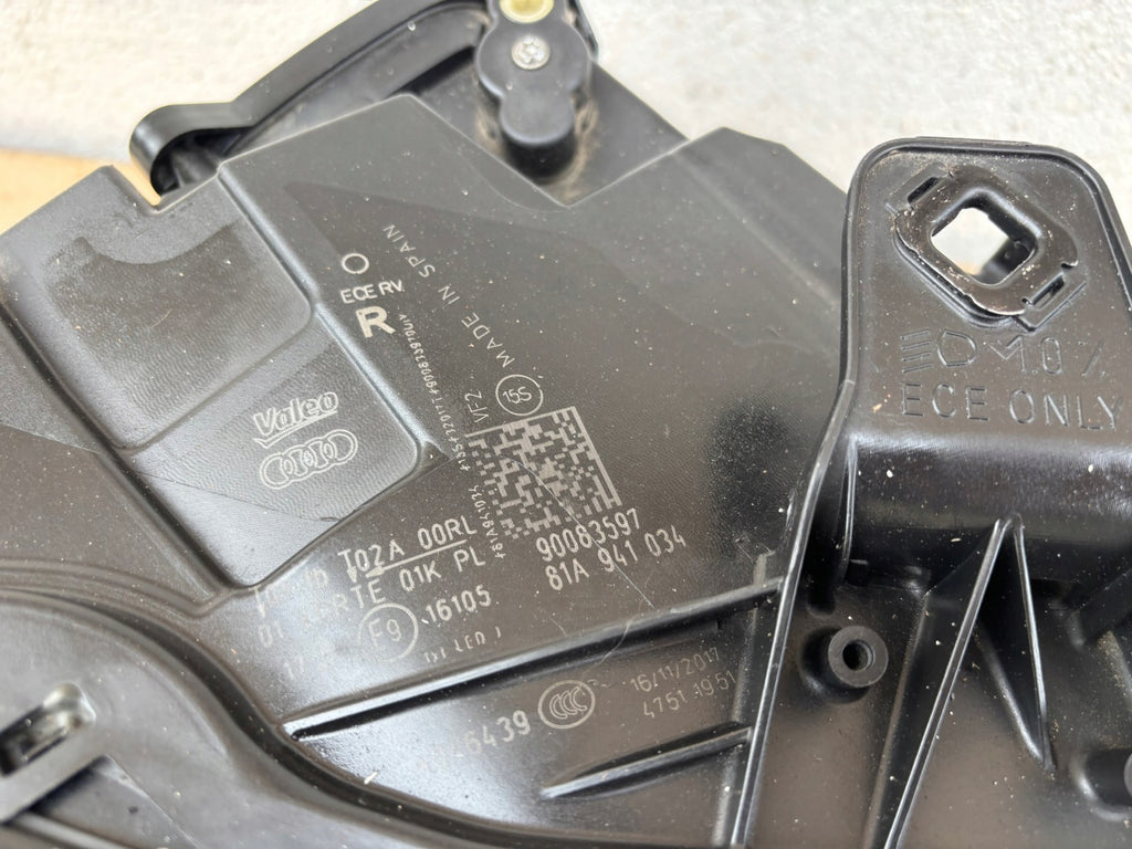 Frontscheinwerfer Audi Q2 81A941034 LED Rechts Scheinwerfer Headlight SCH7082552031fl