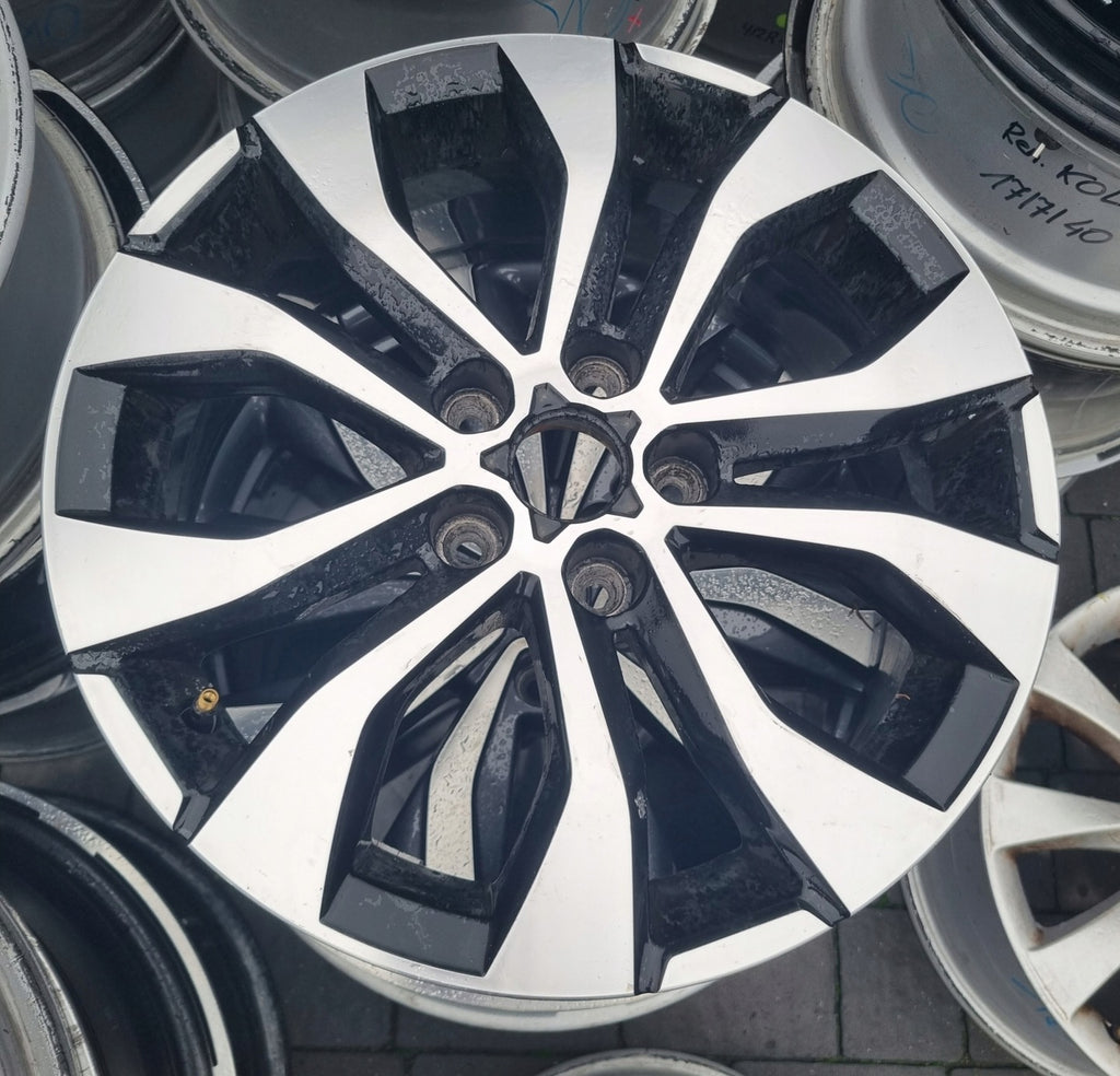 1x Alufelge 17 Zoll 7.0" 5x114.3 43ET 403000483 Renault Megane Scenic Rim Wheel