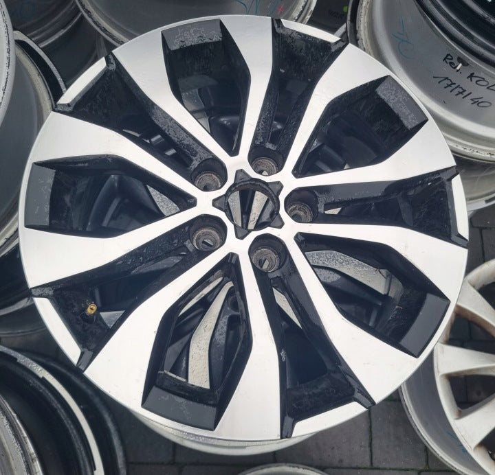 1x Alufelge 17 Zoll 7.0" 5x114.3 43ET 403000483 Renault Megane Scenic Rim Wheel FEL7243222227pl