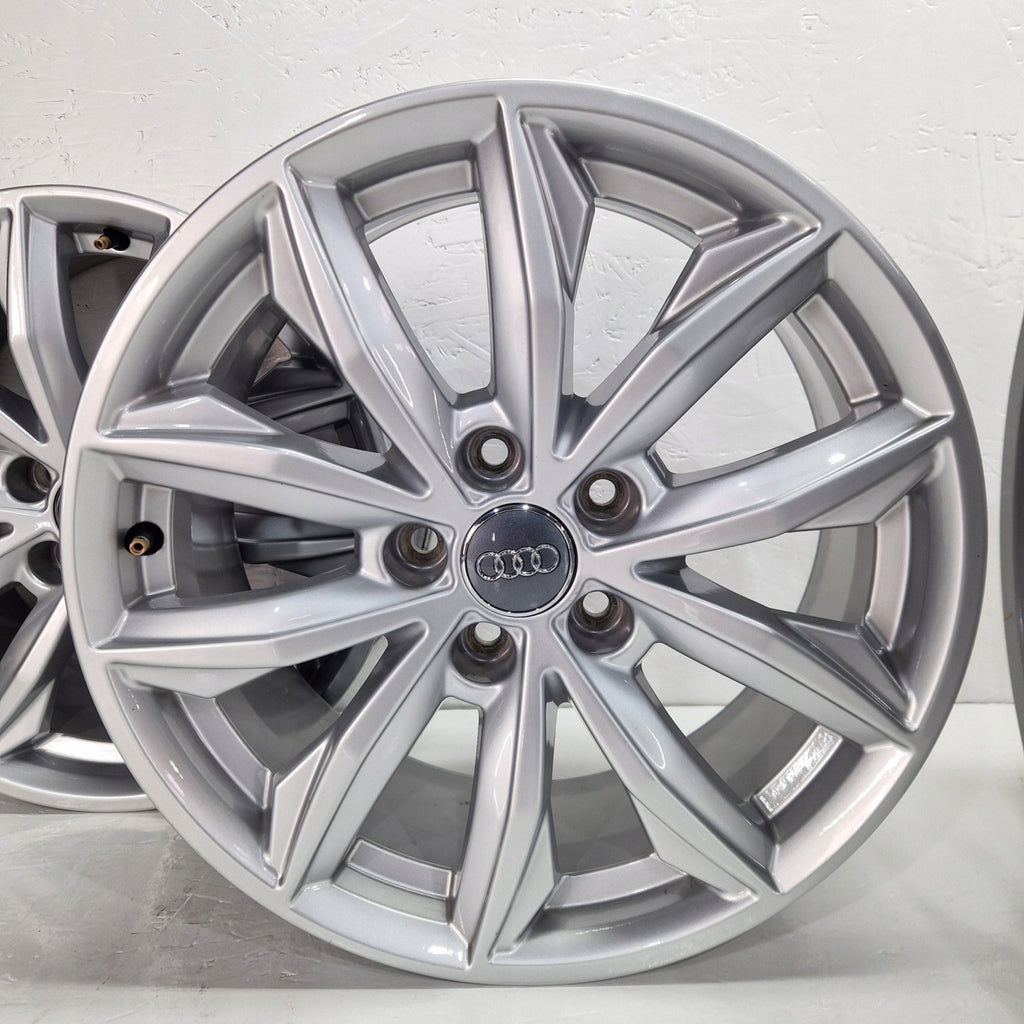 4x Alufelge 17 Zoll 7.0" 5x112 34ET Glanz Silber Audi Rim Wheel FEL1931226246by