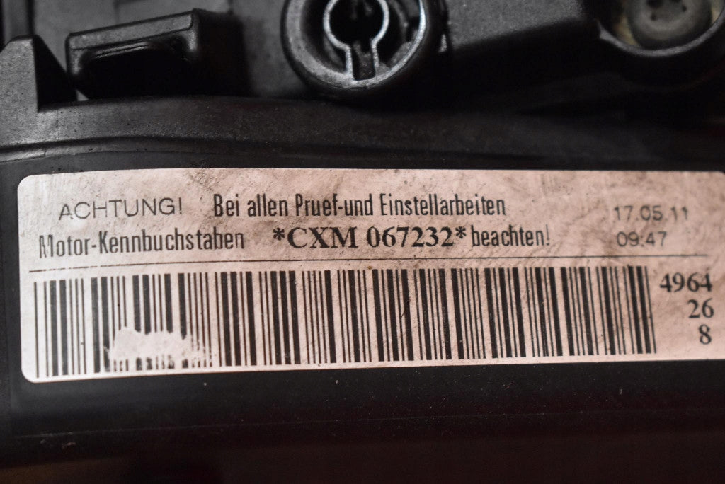 Motor Seat VW Toledo IV CAY CXM 1.6 TDI 105PS 2017 Diesel Engine Unkomplett