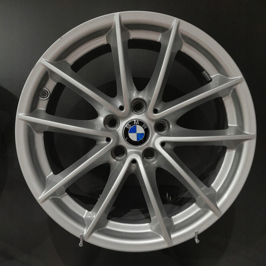 4x Alufelge 17 Zoll 7.5" 5x112 27ET Glanz Silber 6868217 BMW 5 G31 G30 Rim Wheel FEL3750724347cb
