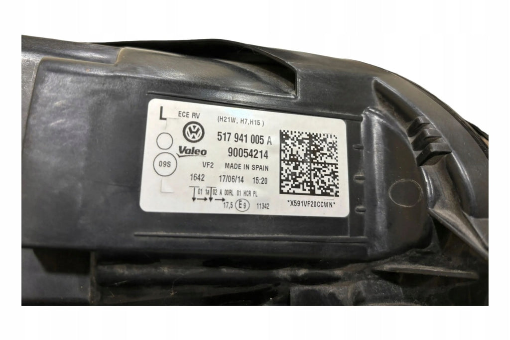 Frontscheinwerfer VW Golf 517941005A 90054214 Links Scheinwerfer Headlight SCH8746744252fd