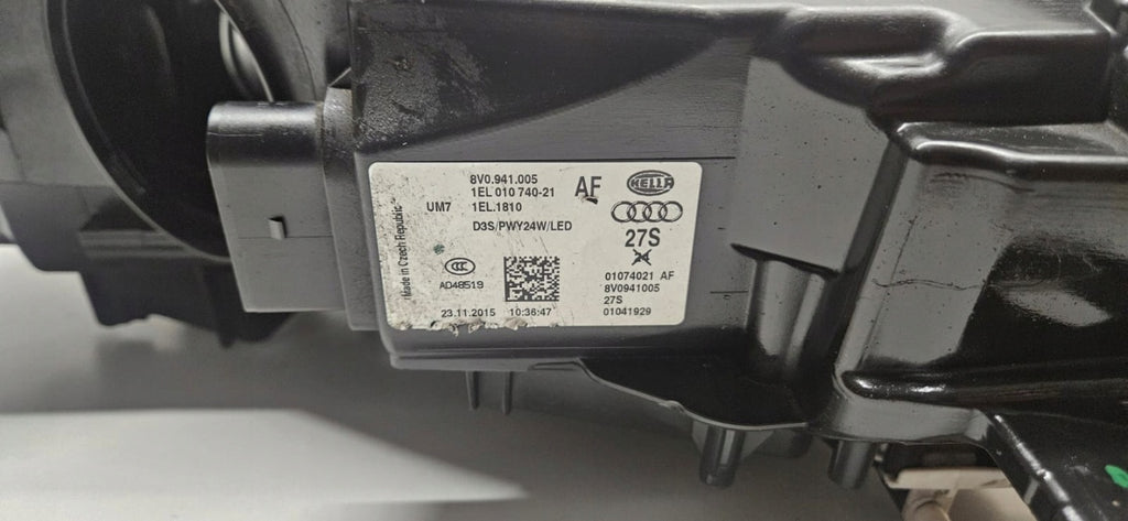 Frontscheinwerfer Audi A3 8V0941005 Xenon Links Scheinwerfer Headlight SCH5187412229hv
