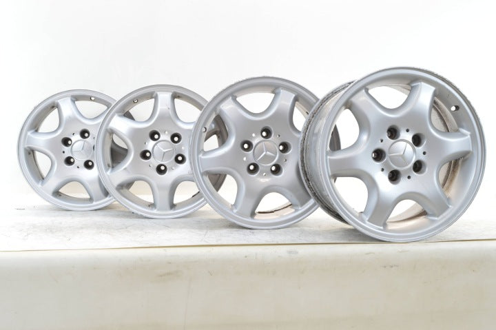 4x Alufelge 16 Zoll 8.0" 5x112 36ET A2024011302 Mercedes-Benz Clk Rim Wheel FEL1218407120yj