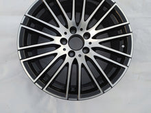 Load image into Gallery viewer, 1x Alufelge 18 Zoll 7.5&quot; 5x112 40ET Glanz Schwarz A2064014900 Mercedes-Benz W206