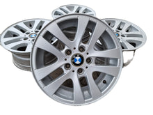 Load image into Gallery viewer, 4x Alufelge 16 Zoll 7.0" 5x120 34ET Silber 6775595 BMW E91 E90 Insignia T5 FEL5009639802po