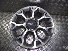 Laden Sie das Bild in den Galerie-Viewer, 1x Alufelge 17 Zoll 7.0" 5x98 41ET Matt Schwarz 735579512 Fiat 1 500l Rim Wheel FEL1190536511gc