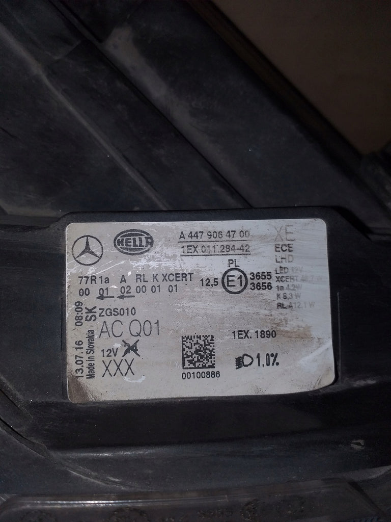 Frontscheinwerfer Mercedes-Benz Vito W447 A4479065300 Full LED Rechts Headlight