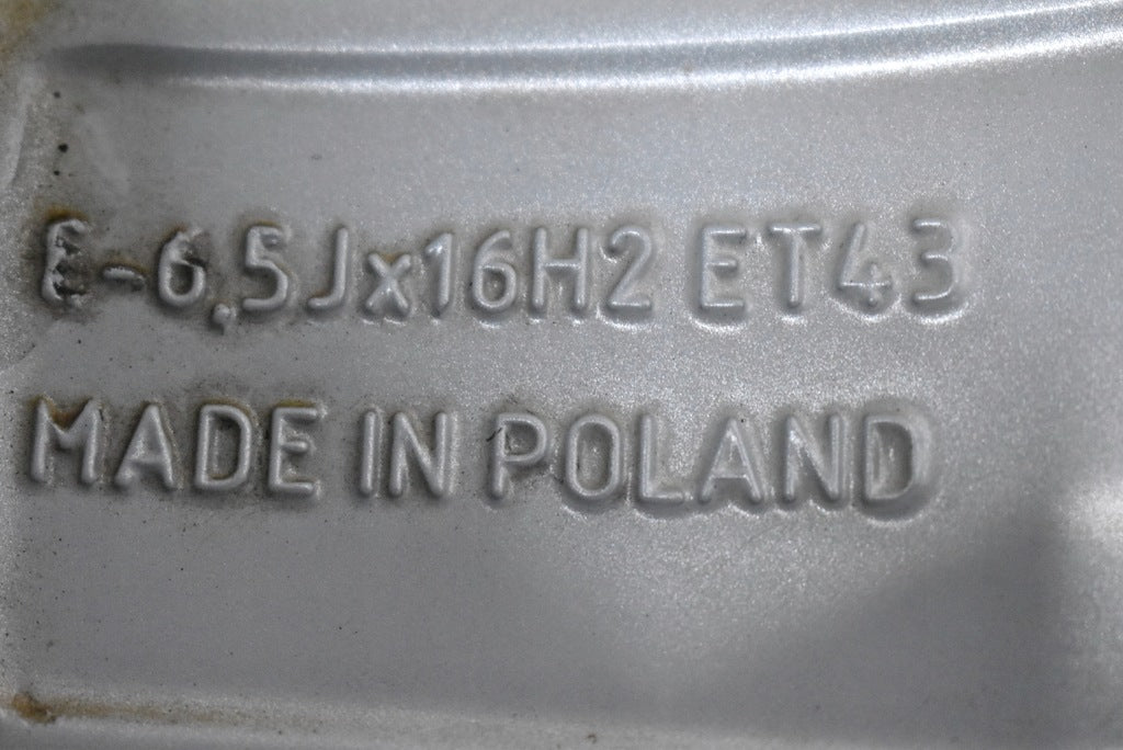 1x Alufelge 16 Zoll 6.5" 5x112 43ET Glanz Silber 81A601025 Audi Q2 Rim Wheel FEL3966073035ib