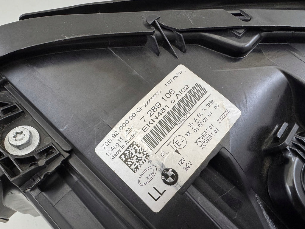 Frontscheinwerfer BMW 7 F01 F02 7289106 Rechts Scheinwerfer Headlight SCH1868350903bd