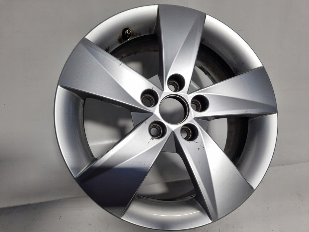 1x Alufelge 15 Zoll 6.0" 5x112 43ET 5J0601025AG Skoda Rim Wheel FEL8111716471pt